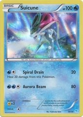 Suicune - 30/30 - Cosmos Holo - XY Trainer Kit: Pikachu Libre & Suicune (Suicune)
